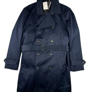 Banana Republic Unisex Dark Blue Trench Coat